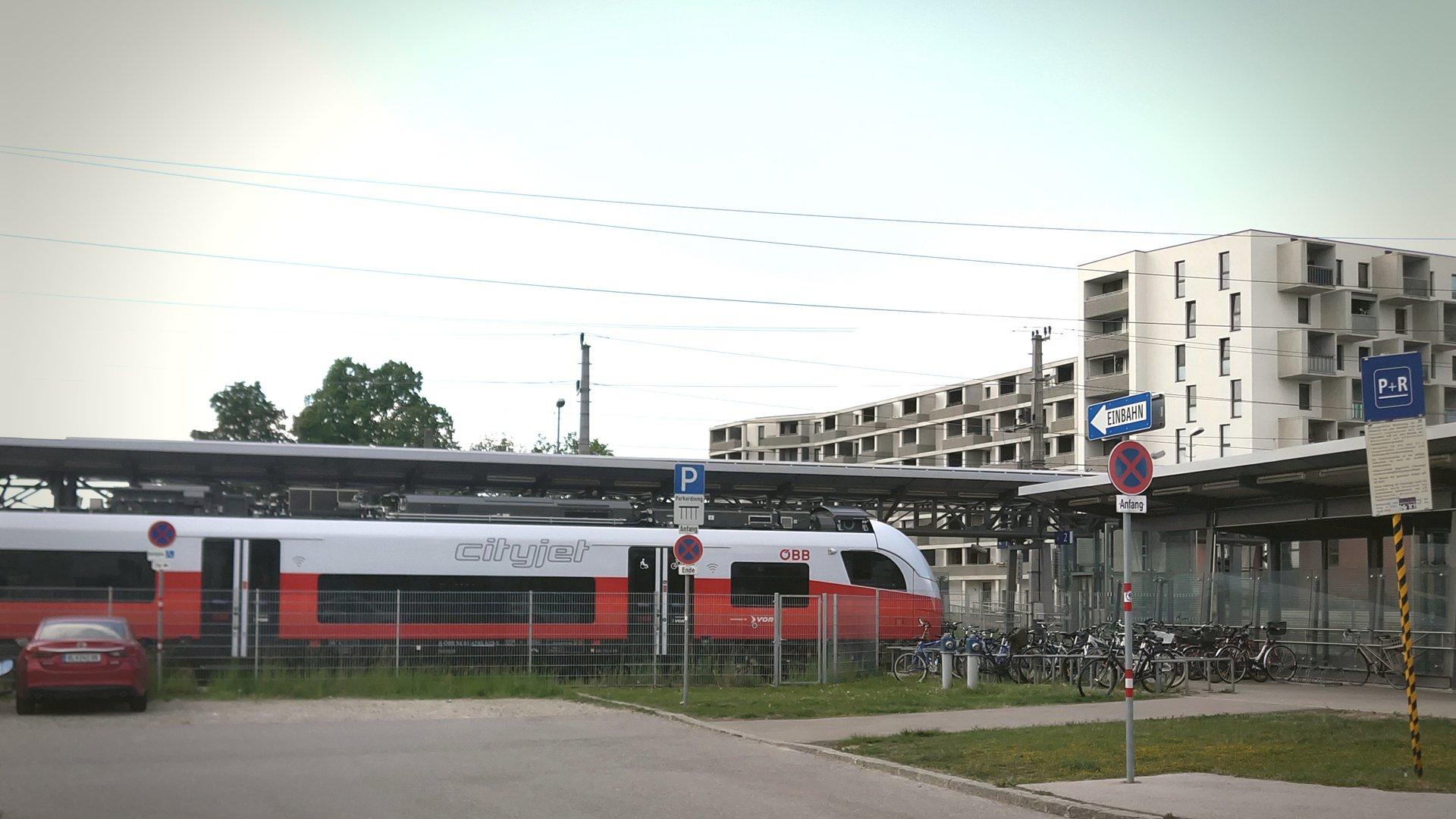 Wien Kaiserebersdorf Bahnhof