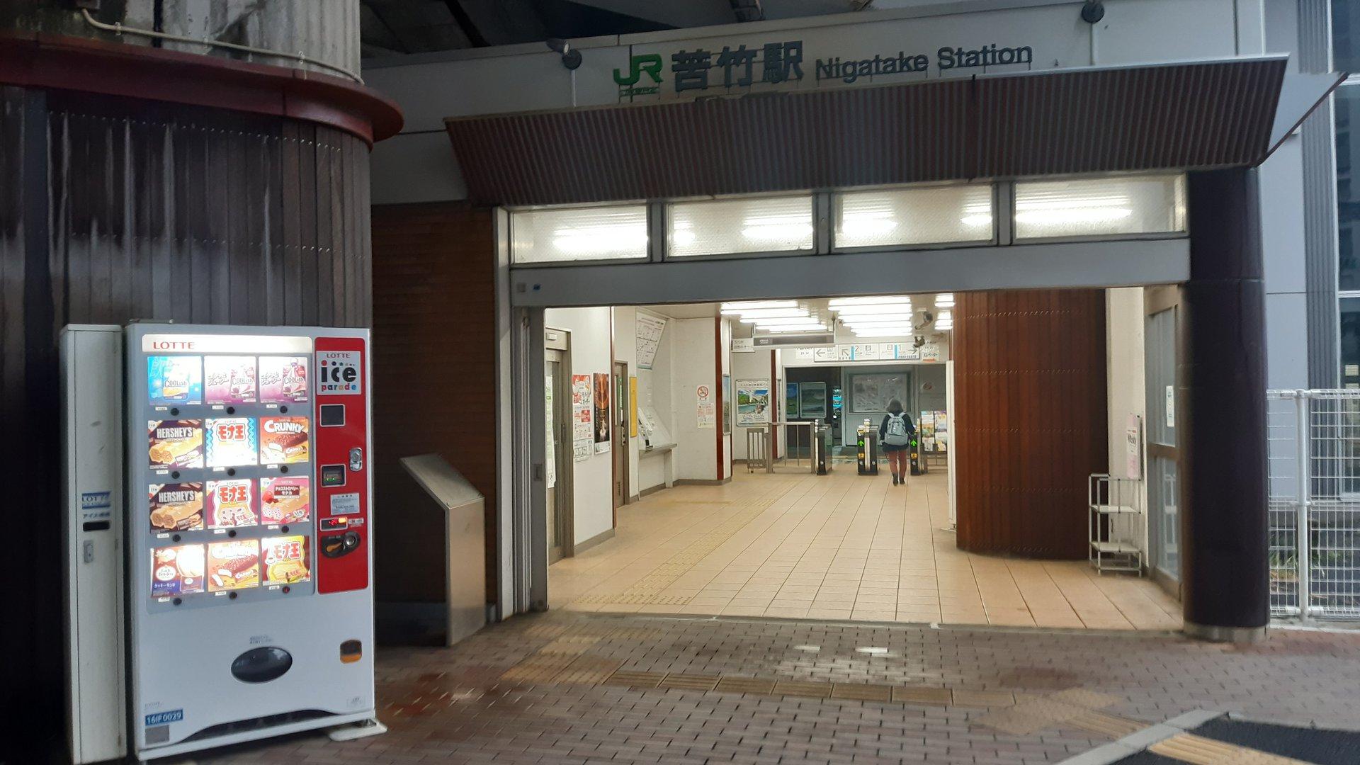 Nigatake Station (苦竹駅（にがたけ）)